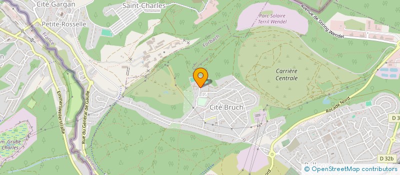 localisation de l'entreprise REPERE AUTO  FORBACH