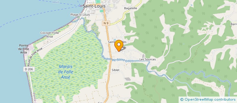 localisation de l'entreprise REPERE PLUS à SAINT-LOUIS