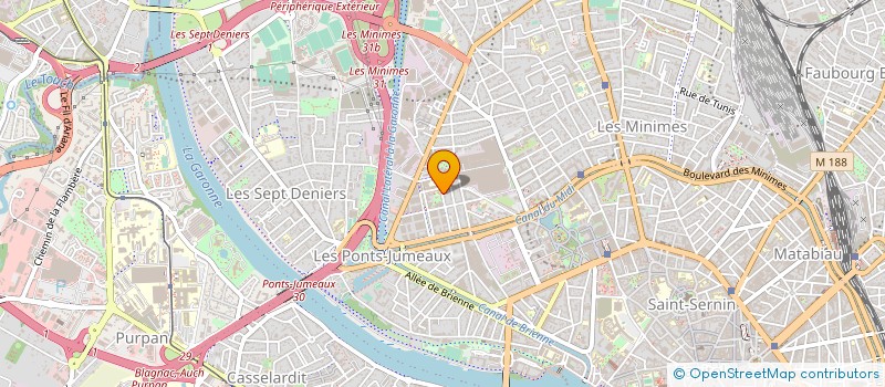 localisation de l'entreprise REPERES à TOULOUSE