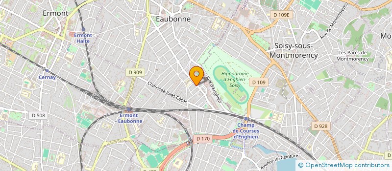 localisation de l'entreprise REPERES à EAUBONNE