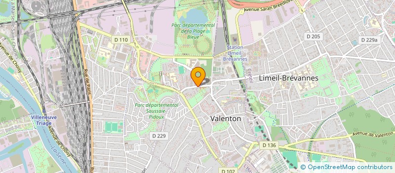 localisation de l'entreprise REPERES D'AILLEURS à VALENTON