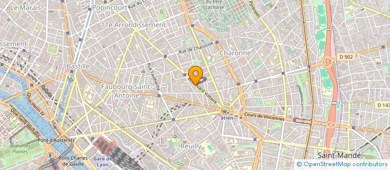localisation de l'entreprise REPERES INSIGHTS à PARIS