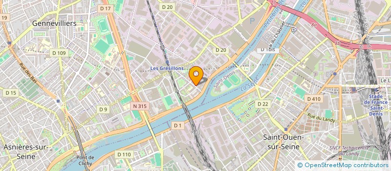 localisation de l'entreprise REPERES NUISIBLES 3D à ASNIERES-SUR-SEINE