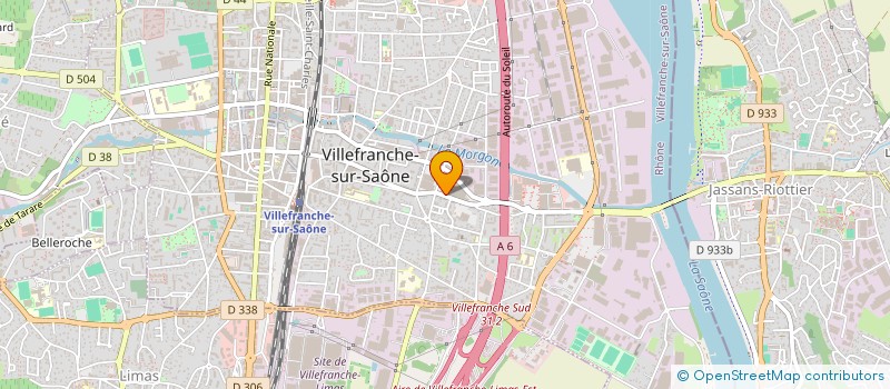 localisation de l'entreprise REPERES NUMERIQUES à VILLEFRANCHE-SUR-SAONE