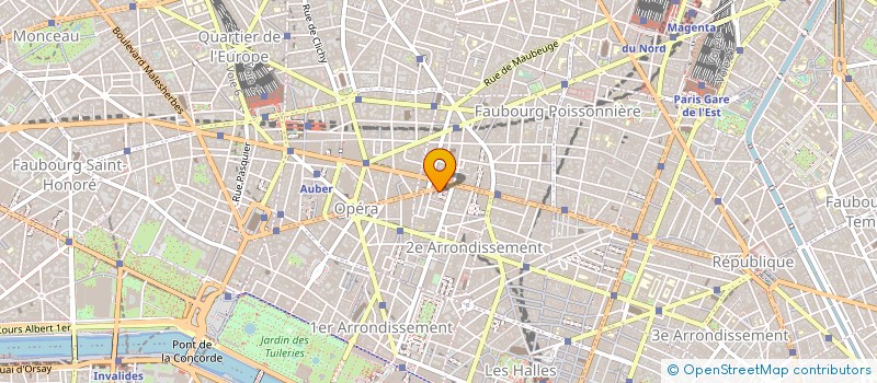 localisation de l'entreprise REPERT SOC COMMER INDUST FRANC à PARIS