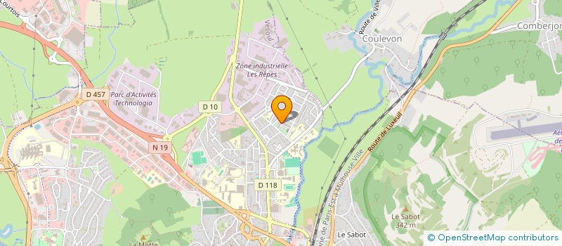 localisation de l'entreprise REPES'MARKET  VESOUL