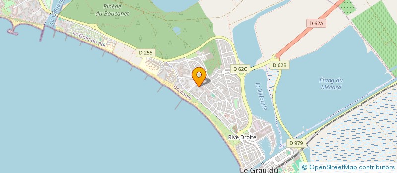 localisation de l'entreprise REPHI à LE GRAU DU ROI