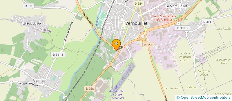 localisation de l'entreprise REPHITHI à VERNOUILLET