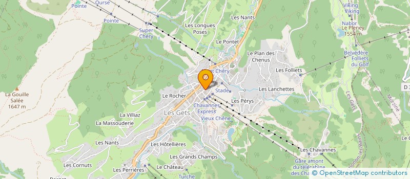 localisation de l'entreprise REPHOLYTE à LES GETS