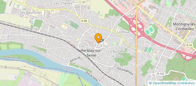 localisation de l'entreprise REPHONE HERBLAY à HERBLAY-SUR-SEINE