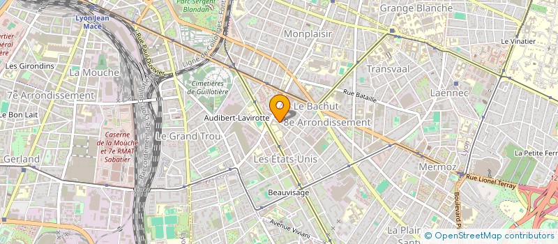 localisation de l'entreprise REPIC REPRE INDUST ET COMMERC à LYON