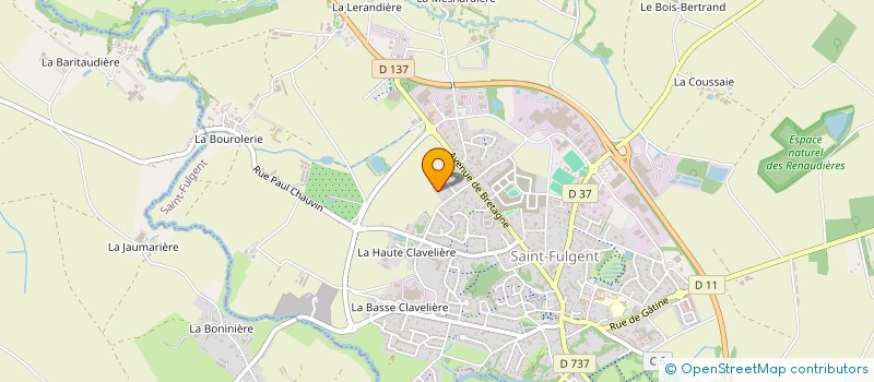 localisation de l'entreprise REPIMMO  SAINT-FULGENT