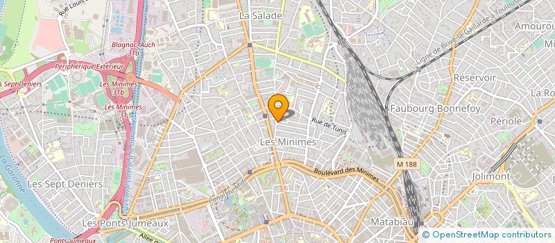 localisation de l'entreprise REPINTOU à TOULOUSE