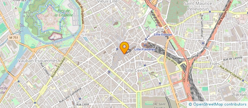 localisation de l'entreprise REPLAY ADVISORY à LILLE