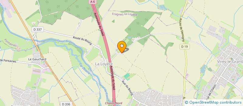 localisation de l'entreprise REPLAY LE GROUPE 71  FRAGNES-LA LOYERE