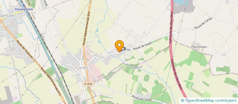 localisation de l'entreprise REPLAY82  CANALS