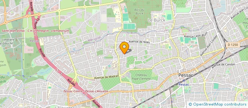 localisation de l'entreprise REPLI  PESSAC