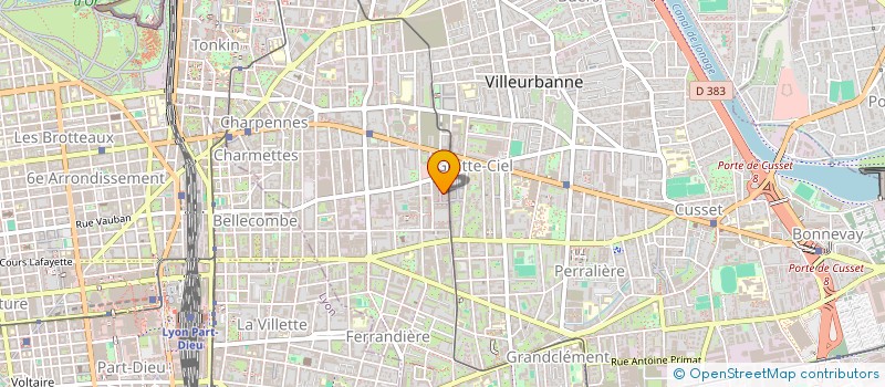 localisation de l'entreprise REPLIC  VILLEURBANNE