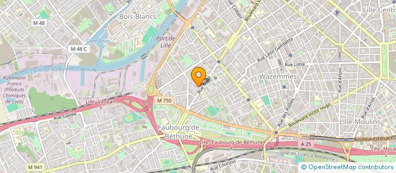 localisation de l'entreprise REPLIC NORD PAS-DE-CALAIS à LILLE