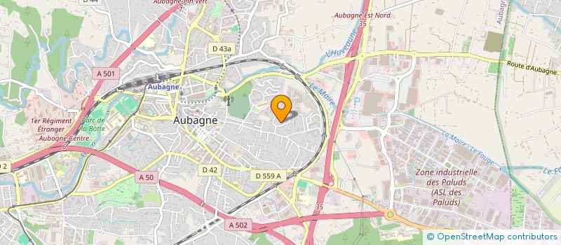 localisation de l'entreprise REPLICA à AUBAGNE