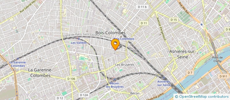 localisation de l'entreprise REPLIQUE à BOIS-COLOMBES