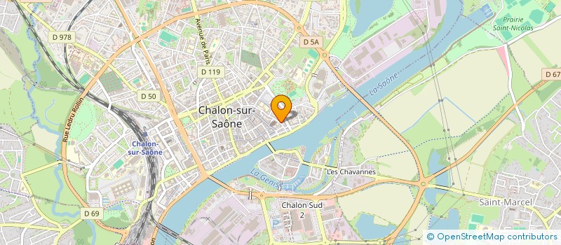 localisation de l'entreprise REPLIQUE A TOUT à CHALON-SUR-SAONE