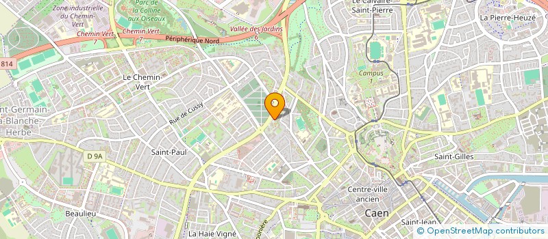 localisation de l'entreprise REPLIQUES à CAEN