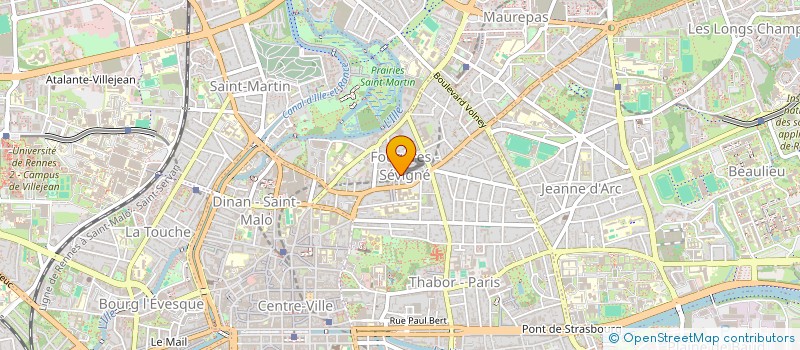 localisation de l'entreprise REPLIQUES  RENNES