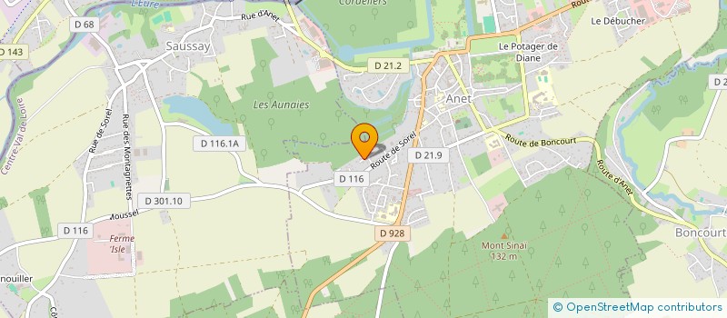 localisation de l'entreprise REPLOC TP à SAUSSAY