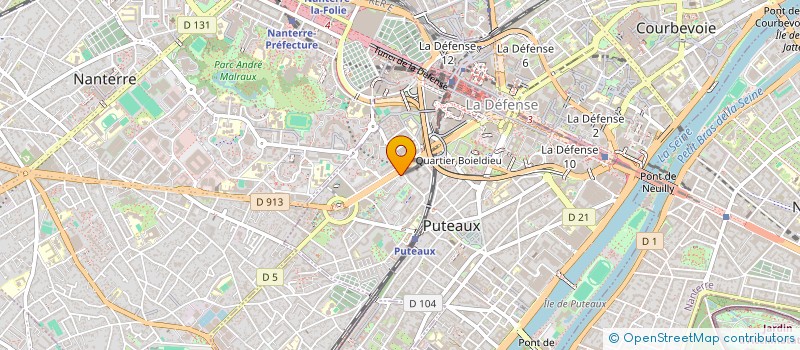 localisation de l'entreprise REPMARK à PUTEAUX