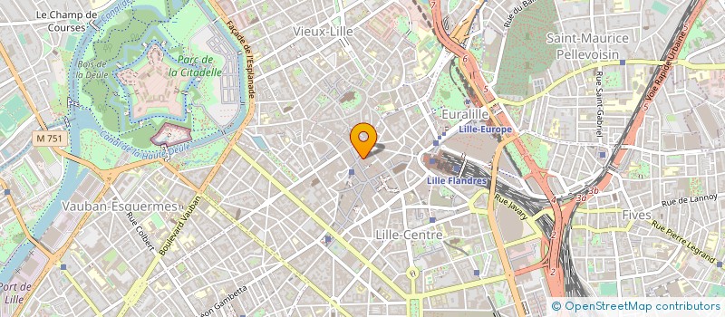 localisation de l'entreprise REPONDANCES à LILLE