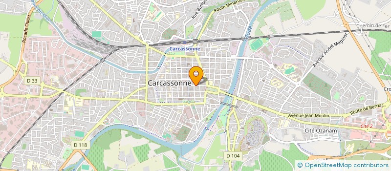 localisation de l'entreprise REPONSE ATOUT à CARCASSONNE