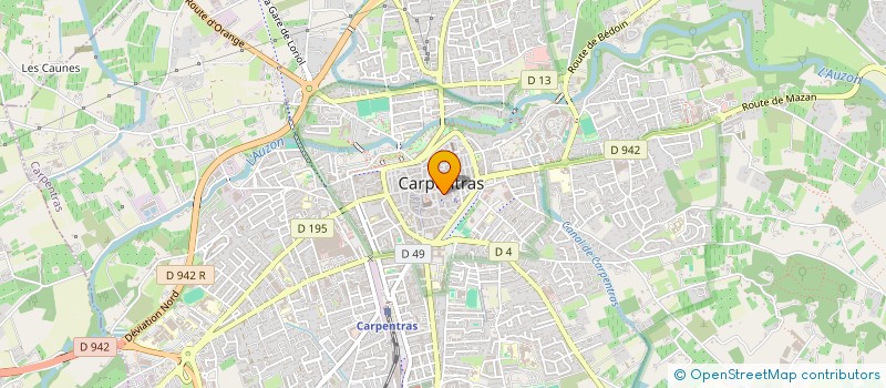 localisation de l'entreprise REPONSE INFORMATIQUE  CARPENTRAS