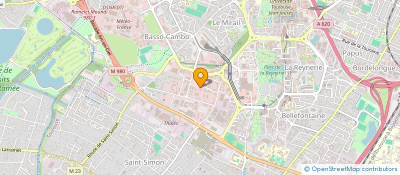 localisation de l'entreprise REPONSE MANAGEMENT à TOULOUSE