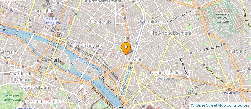 localisation de l'entreprise REPONSE PROJECT MANAGEMENT à PARIS
