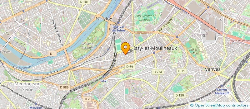 localisation de l'entreprise REPORPHOT à ISSY-LES-MOULINEAUX