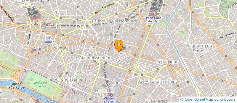 localisation de l'entreprise REPORTAGE  PARIS