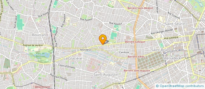 localisation de l'entreprise REPORTAGE VIDEO PRODUCTION  BORDEAUX