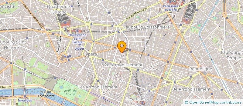 localisation de l'entreprise REPORTERS SANS FRONTIERES à PARIS