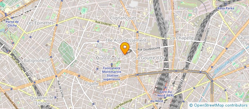 localisation de l'entreprise REPORTON  PARIS