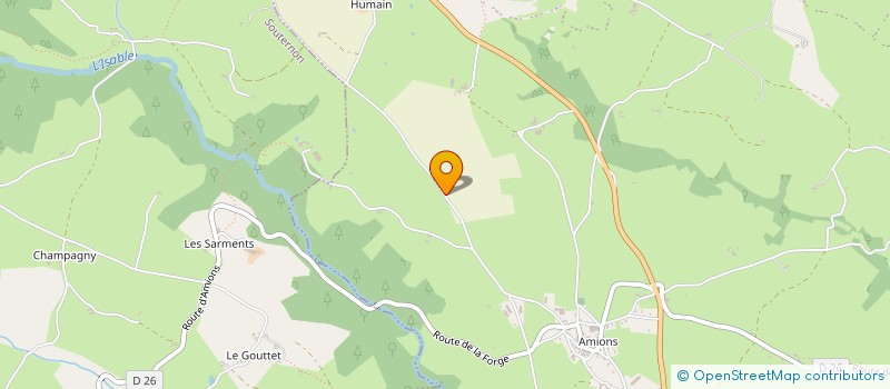 localisation de l'entreprise REPOS  VEZELIN-SUR-LOIRE