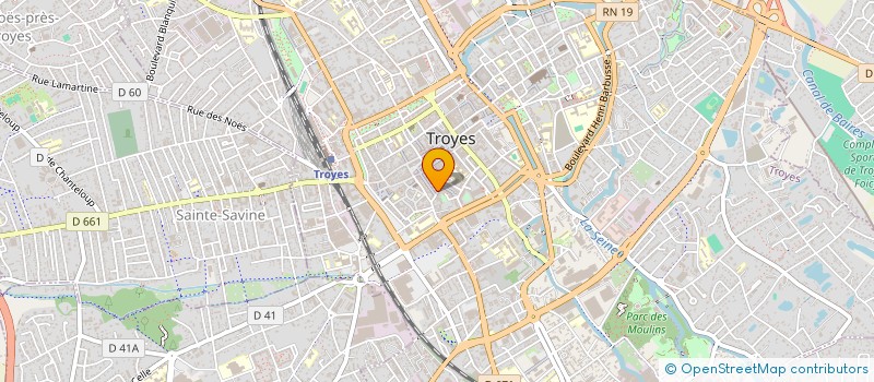 localisation de l'entreprise REPOS ET SANTE à TROYES