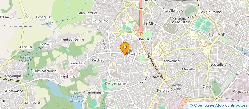 localisation de l'entreprise REPOSE  LORIENT