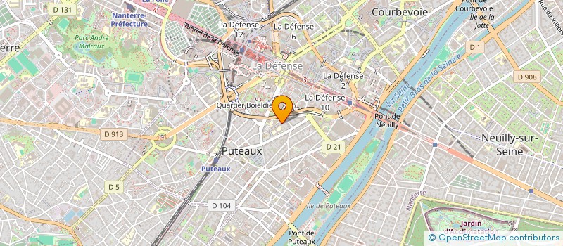 localisation de l'entreprise REPOSEO  PUTEAUX