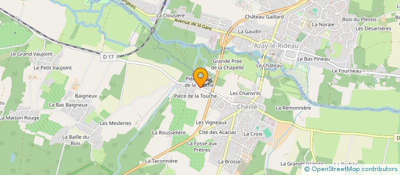 localisation de l'entreprise REPOSHITTER  CHEILLE