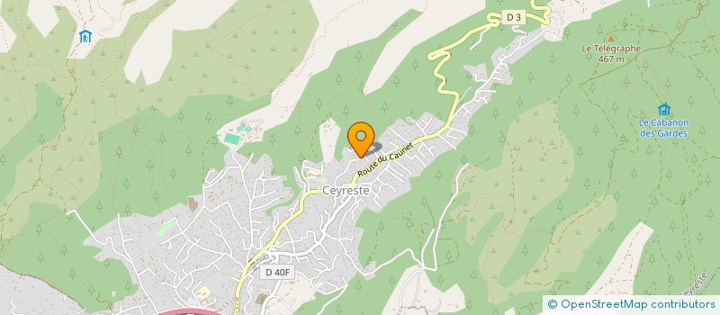 localisation de l'entreprise REPOSI & CIE à CEYRESTE