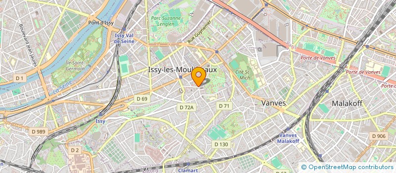 localisation de l'entreprise REPOTEL ISSY LES MOULINEAUX à ISSY-LES-MOULINEAUX