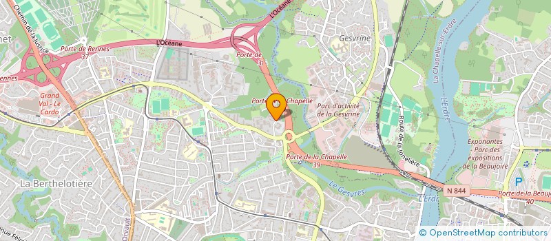 localisation de l'entreprise REPPI COURTAGE  NANTES