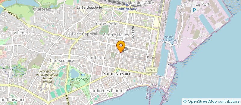 localisation de l'entreprise REPPRO  SAINT-NAZAIRE