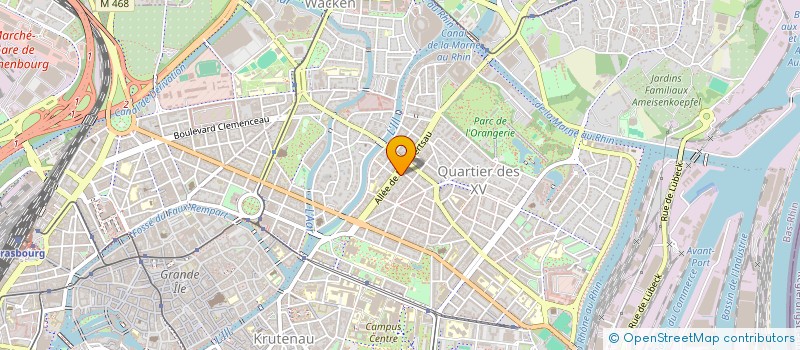 localisation de l'entreprise REPR PERMANENTE DE LA SLOVENIE AUPRES DU CONSEIL DE L EUROPE à STRASBOURG